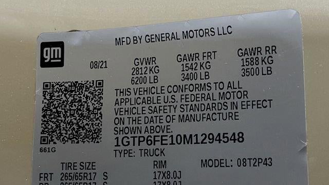 2021 GMC Canyon AT4