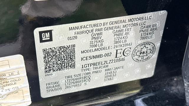 2020 GMC Sierra 1500 AT4