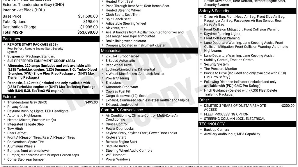 2024 GMC Sierra 1500 SLE