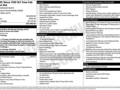 Photo of a 2025 GMC Sierra 1500 4X2 SLT 4DR Crew Cab 5.8 FT. SB for sale