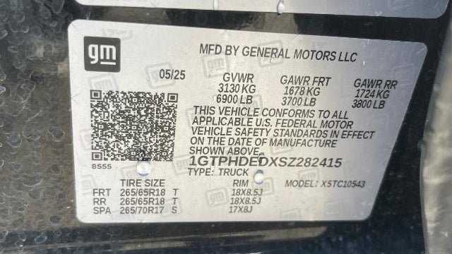 2025 GMC Sierra 1500 SLT