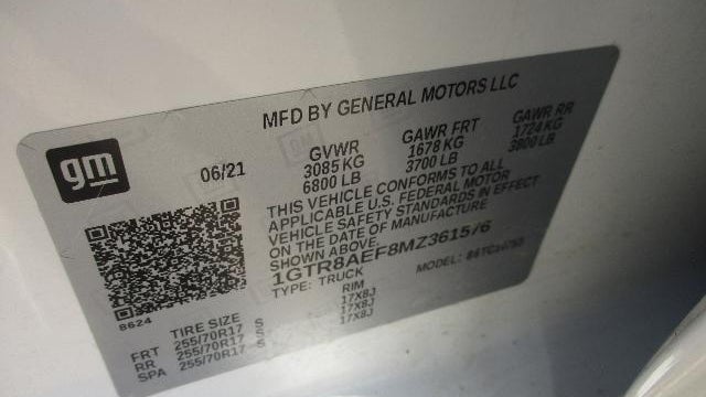 2021 GMC Sierra 1500 Base