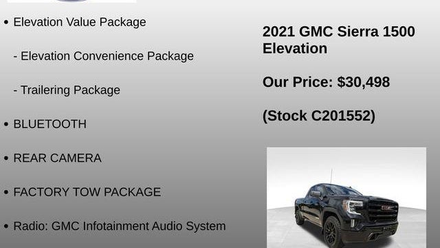 2021 GMC Sierra 1500 Elevation