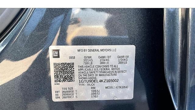 2019 GMC Sierra 1500 SLT
