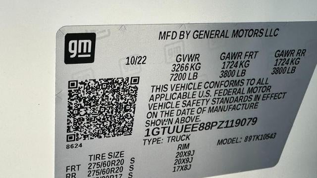2023 GMC Sierra 1500 AT4