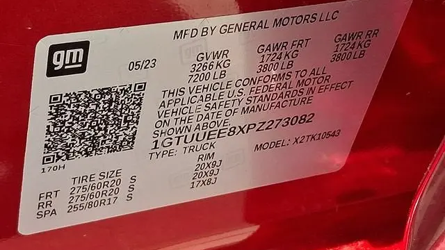 2023 GMC Sierra 1500 AT4