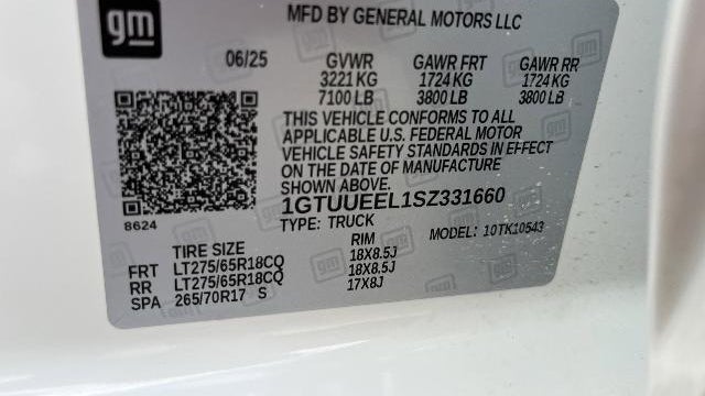 2025 GMC Sierra 1500 AT4
