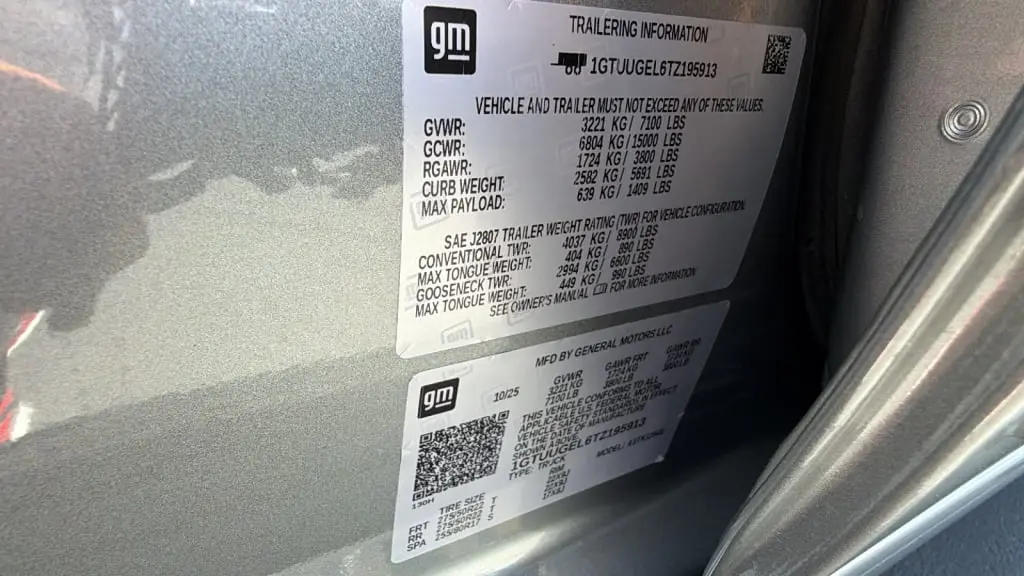 2026 GMC Sierra - $68,495
