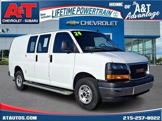 2024 GMC Savana with Summit White Exterior