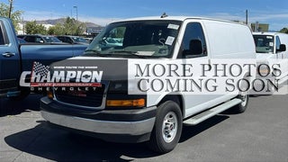 2023 GMC Savana with Summit White Exterior