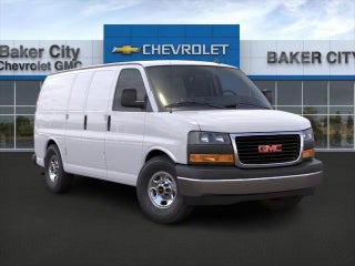 2025 GMC Savana with Summit White Exterior