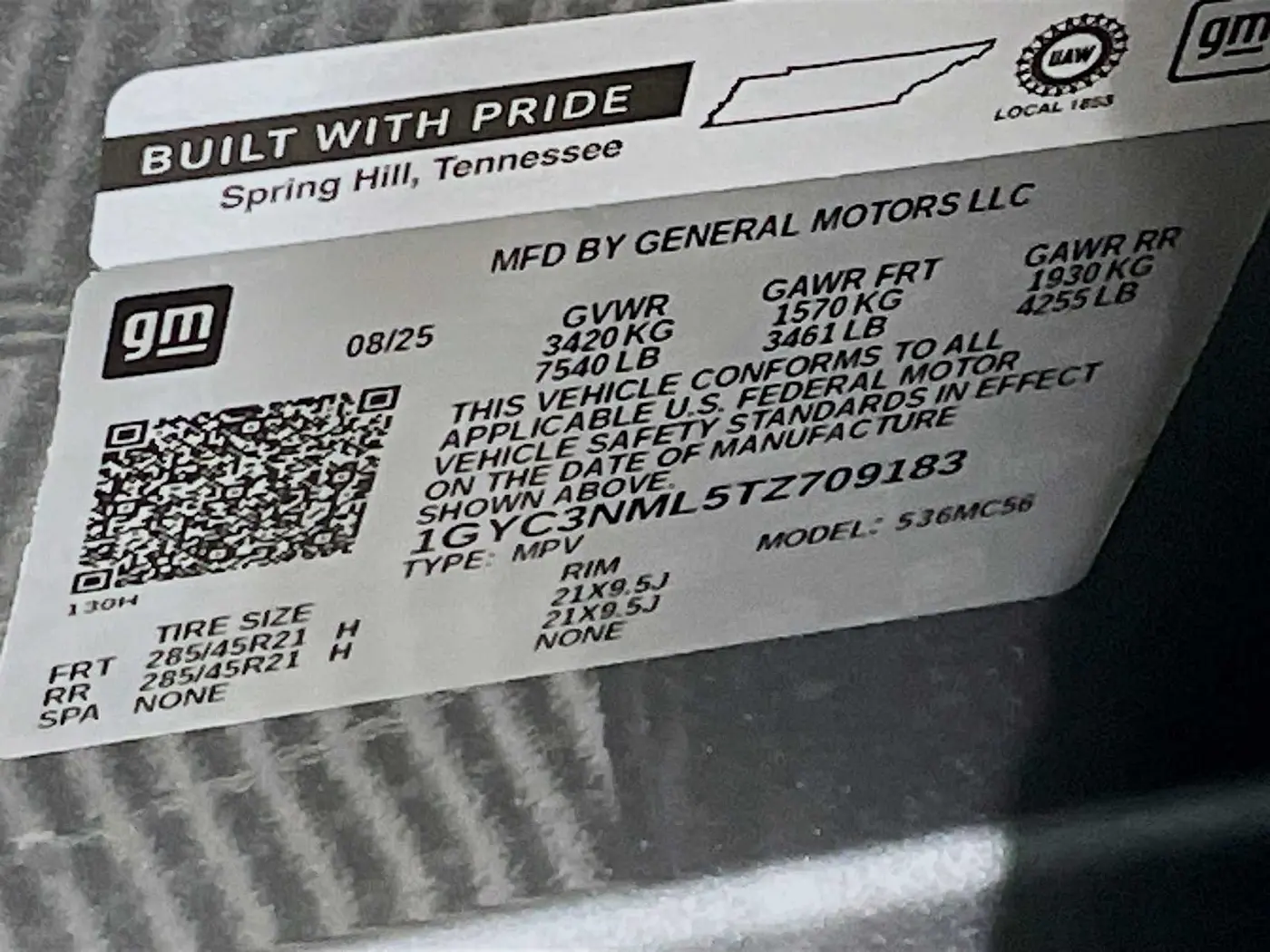 2026 Cadillac Vistiq - $80,484