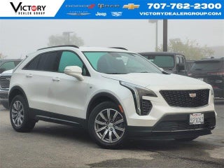 2023 Cadillac XT4 with Crystal White Tricoat Exterior