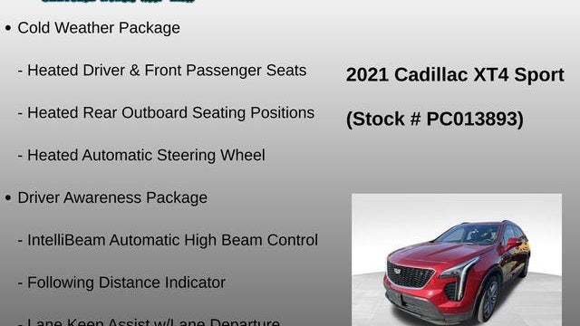 2021 Cadillac XT4 Sport