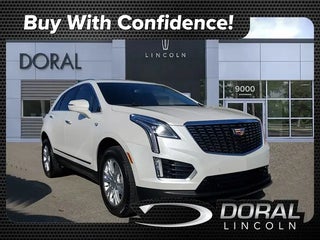 2024 Cadillac XT5 with Crystal White Tri-Coat Exterior