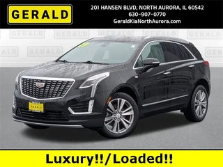 2023 Cadillac XT5 with Stellar Black Metallic Exterior
