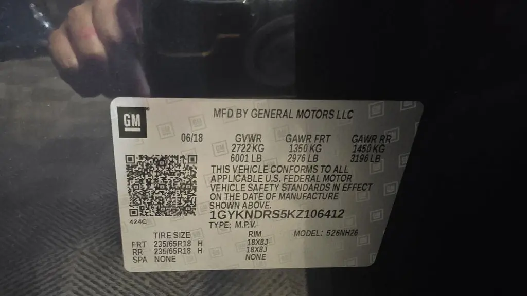 2019 Cadillac XT5 Luxury