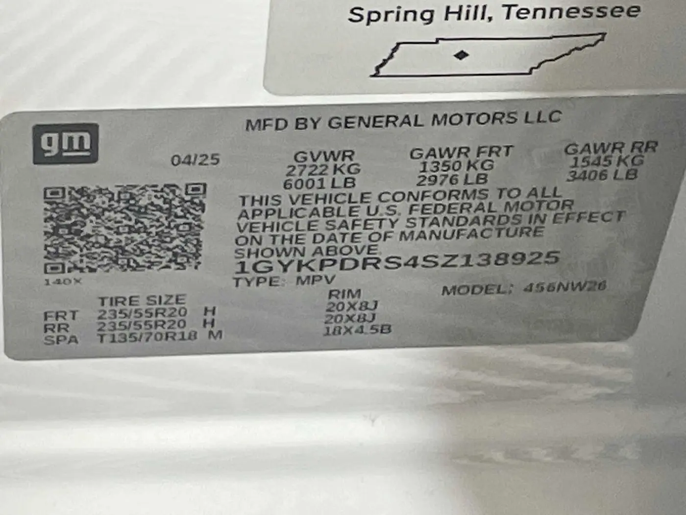 2025 Cadillac XT6 - $48,995