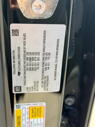 2022 Cadillac Escalade - $48,522