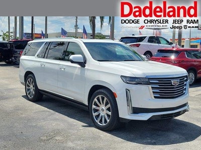 Photo of a 2022 Cadillac Escalade ESV Premium Luxury Platinum 4DR SUV for sale