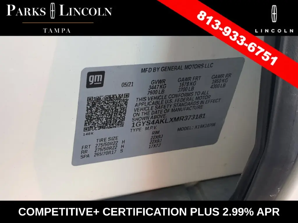 2021 Cadillac Escalade - $48,500