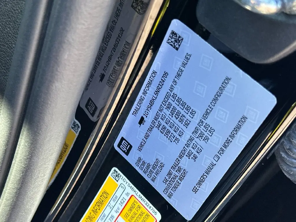 2022 Cadillac Escalade - $61,760
