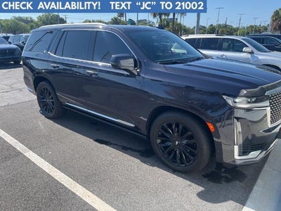 2023 Cadillac Escalade 4X4 Premium Luxury 4DR SUV