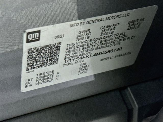 2021 Cadillac Escalade - $63,995