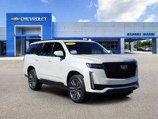 2022 Cadillac Escalade with Crystal White Tricoat Exterior