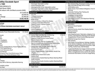 2024 Cadillac Escalade 4X4 Sport Platinum 4DR SUV
