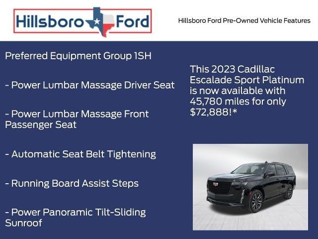 2023 Cadillac Escalade - $72,888