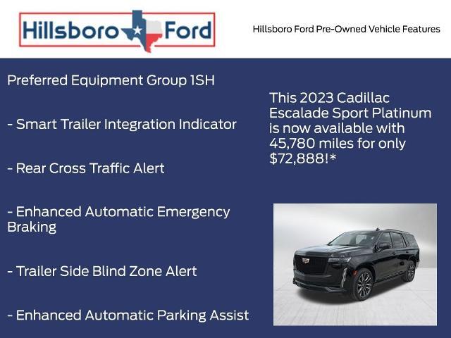 2023 Cadillac Escalade - $72,888