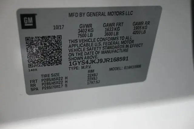 2018 Cadillac Escalade - $25,999