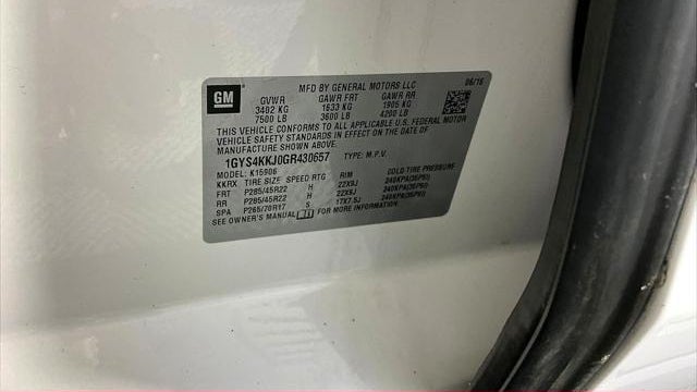 2016 Cadillac Escalade ESV Platinum