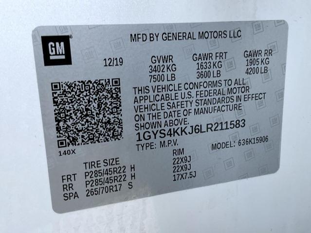 2020 Cadillac Escalade - $37,571