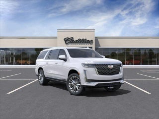 2024 Cadillac Escalade ESV with Crystal White Tricoat Exterior