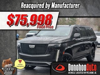 2024 Cadillac Escalade ESV with Black Raven Exterior