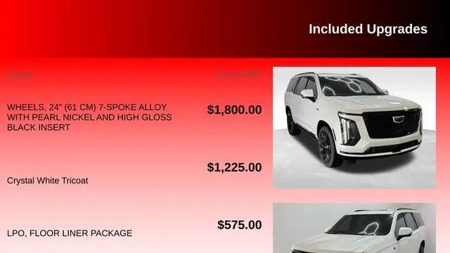 2025 Cadillac Escalade Sport Platinum