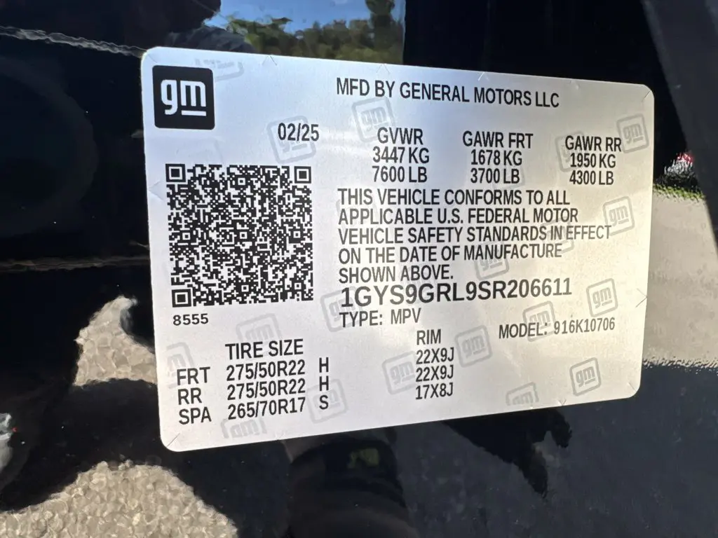 2025 Cadillac Escalade - $109,997