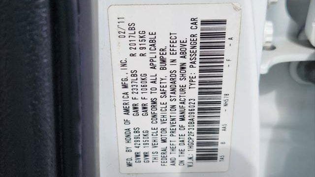 2011 Honda Accord LX