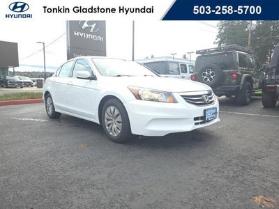 2012 Honda Accord LX 4DR Sedan 5A