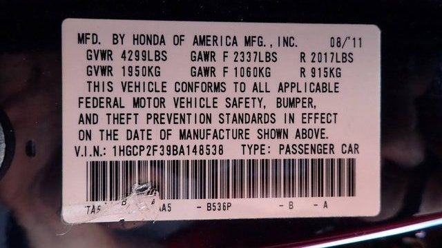 2011 Honda Accord LX