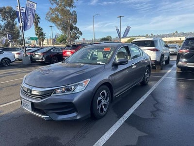 2017 Honda Accord LX 4DR Sedan CVT