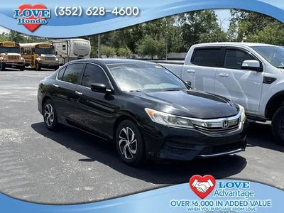 2017 Honda Accord LX 4DR Sedan CVT