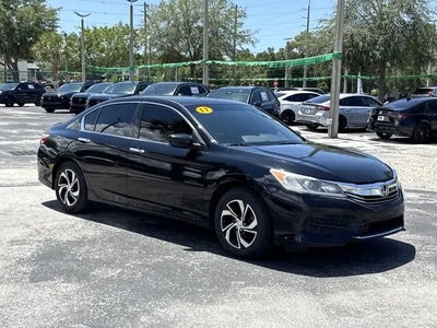 2017 Honda Accord LX 4DR Sedan CVT