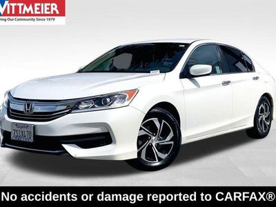 2016 Honda Accord LX 4DR Sedan CVT