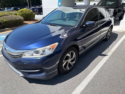 2016 Honda Accord LX 4DR Sedan W/Honda Sensing