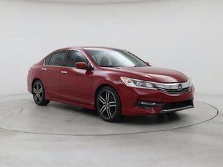 2016 Honda Accord with San Marino Red Exterior