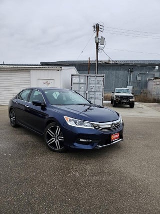 2016 Honda Accord with Obsidian Blue Pearl Exterior