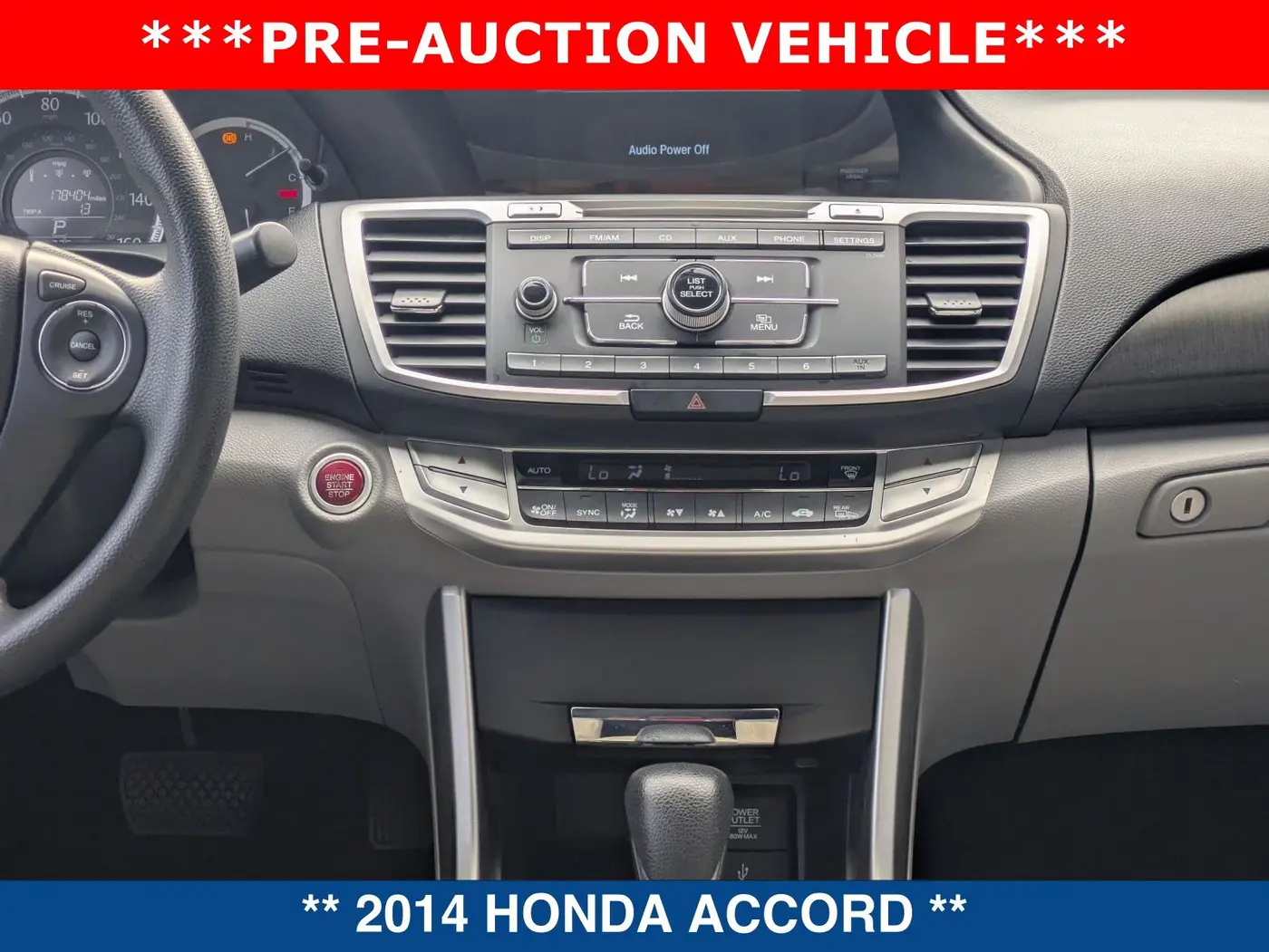 2014 Honda Accord - $9,399